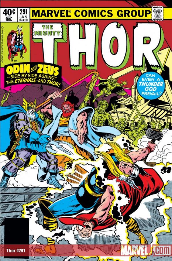 Thor #291  cover