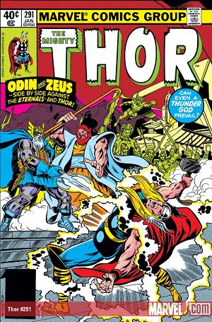 Thor #291 cover