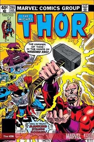 Thor #286  cover