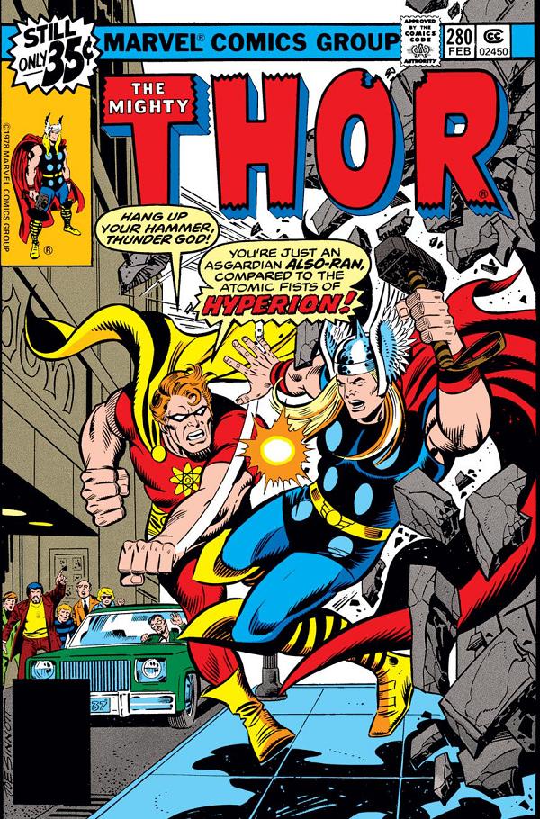 Thor #280  cover