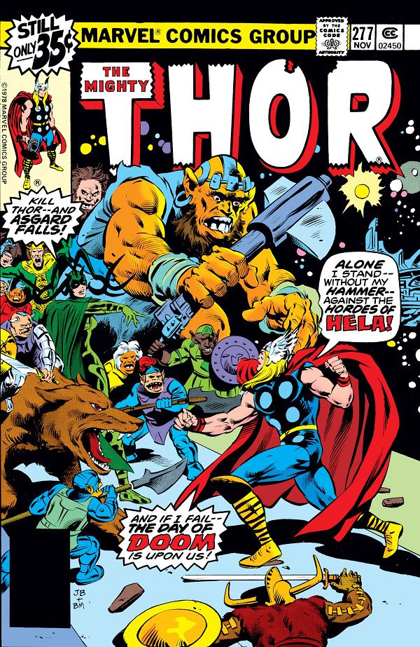Thor #277  cover