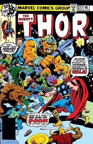 Thor #277 cover