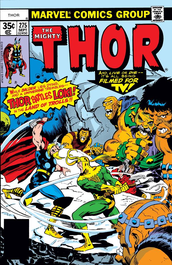 Thor #275  cover