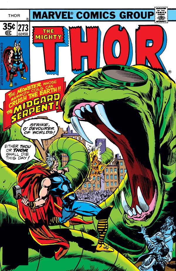 Thor #273  cover