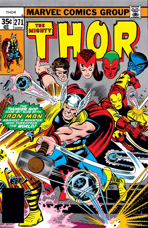 Thor #271  cover