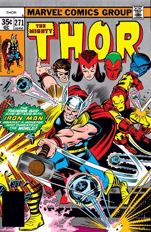 Thor #271 cover