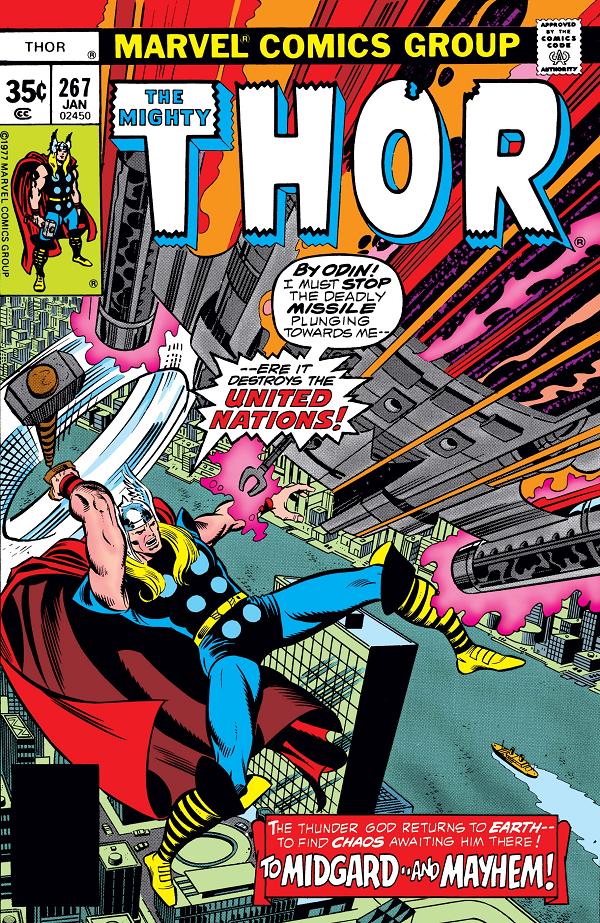 Thor #267  cover
