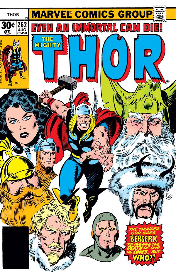 Thor #262  cover