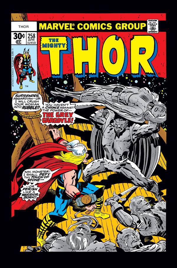 Thor #258  cover