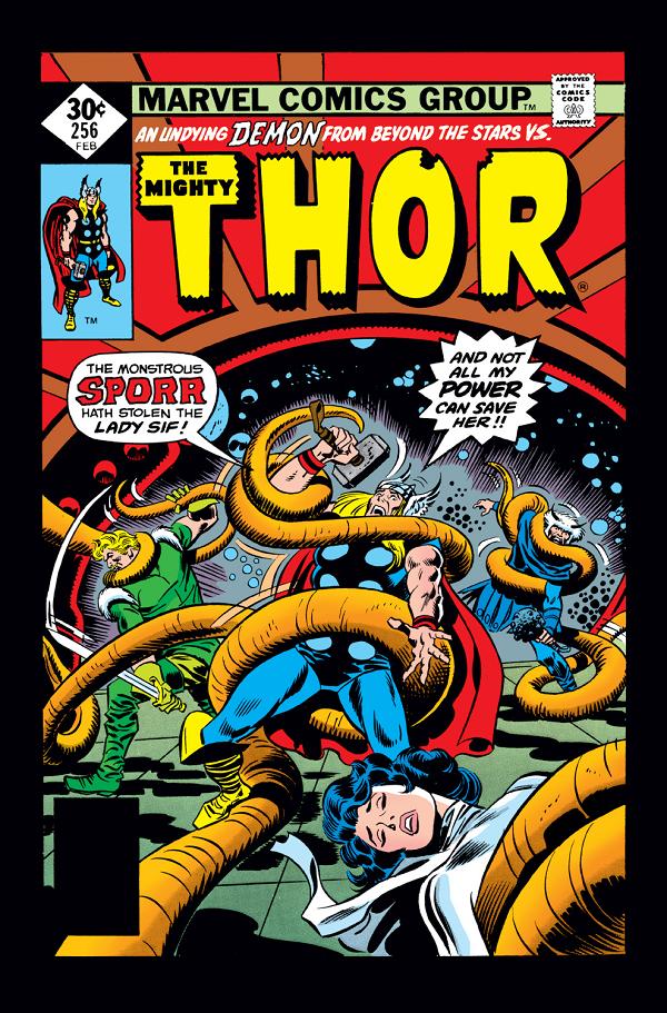 Thor #256  cover