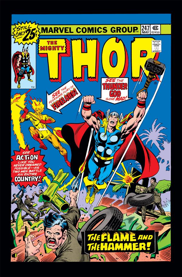Thor #247  cover