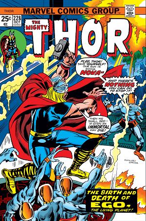 Thor #228 cover