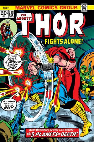 Thor #218 cover