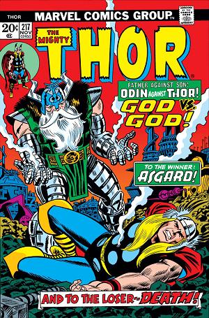 Thor #217 cover