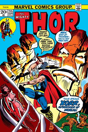 Thor #215 cover