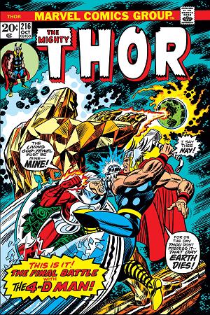 Thor #216 cover
