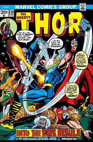 Thor #214 cover
