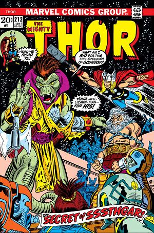 Thor #212 cover