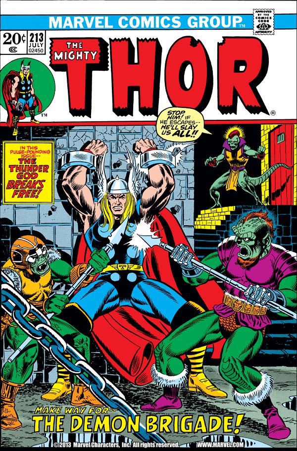 Thor #213 cover