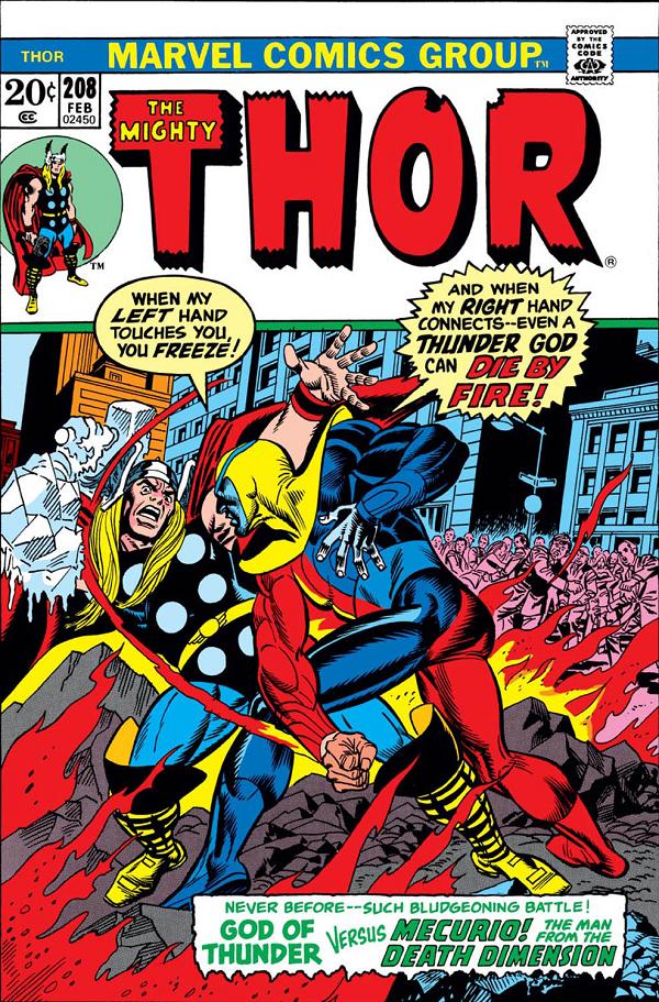 Thor #208  cover