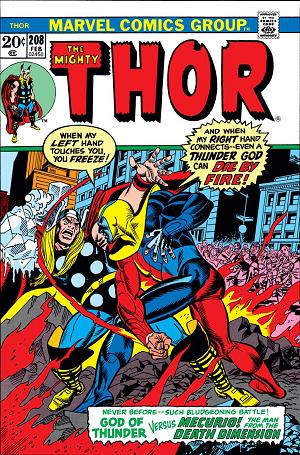 Thor #208 cover