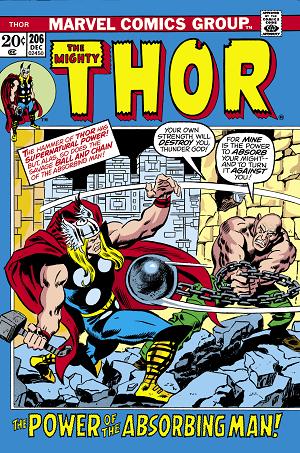 Thor #206 cover