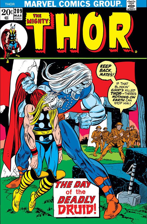 Thor #209  cover