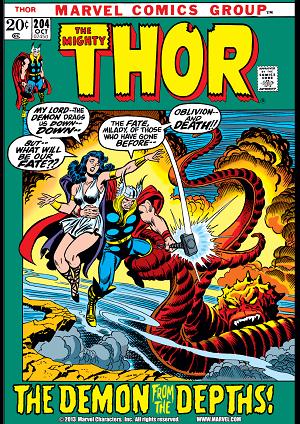 Thor #204 cover