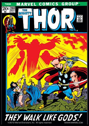 Thor #203 cover