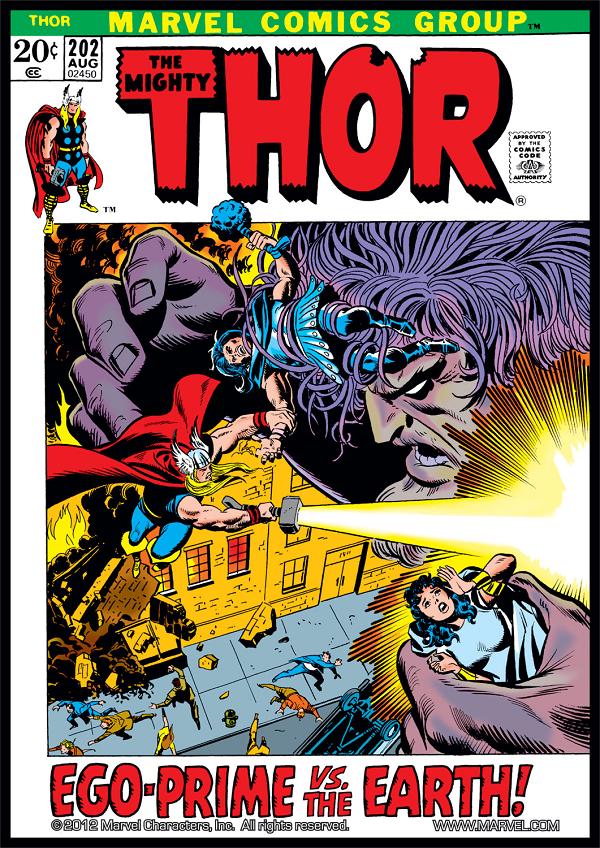 Thor #202  cover