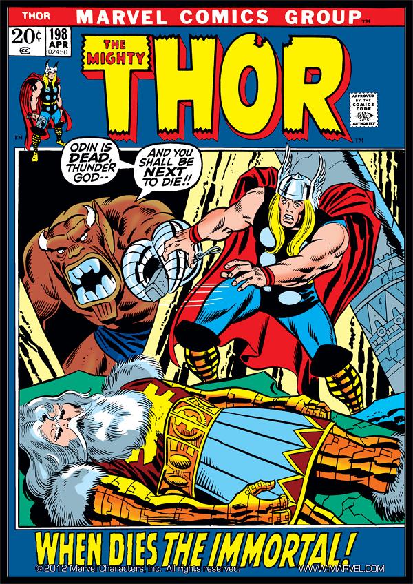 Thor #198  cover