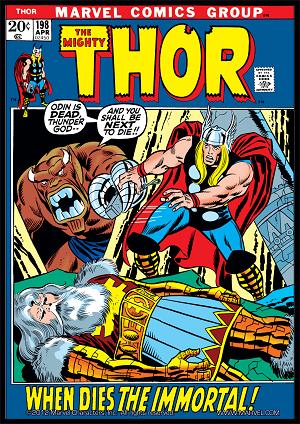 Thor #198  cover