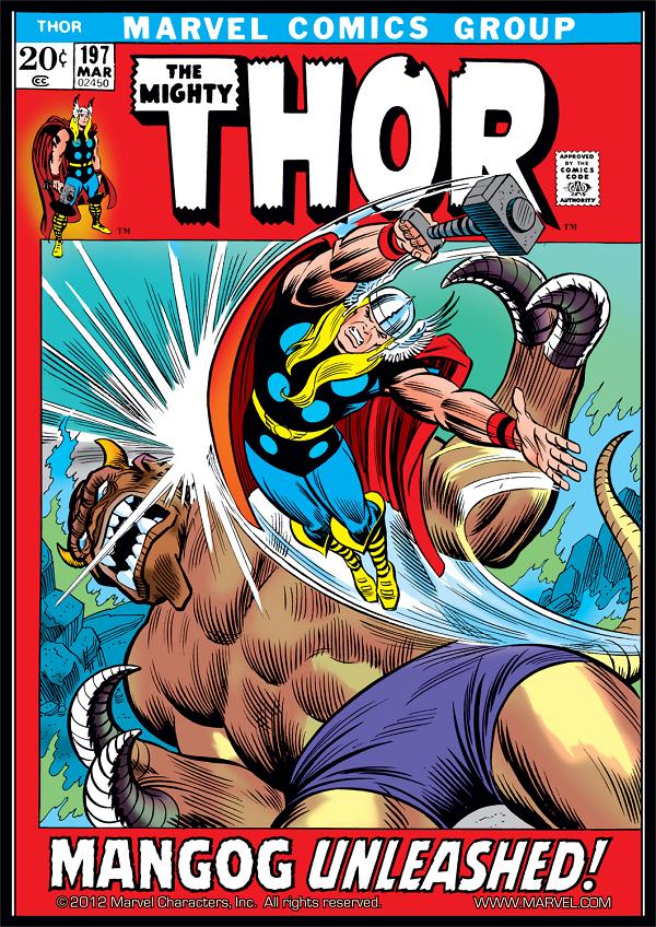 Thor #197  cover