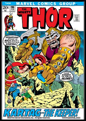 Thor #196 cover