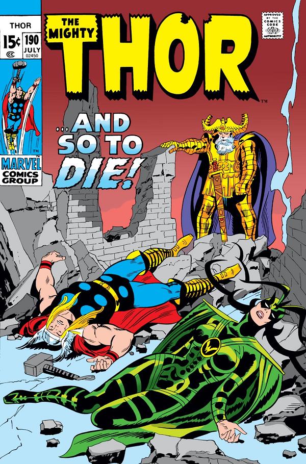 Thor #190  cover