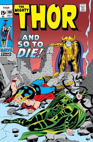 Thor #190 cover