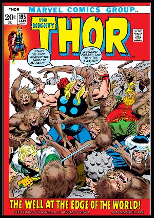 Thor #195 cover