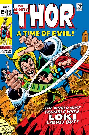 Thor #191 cover
