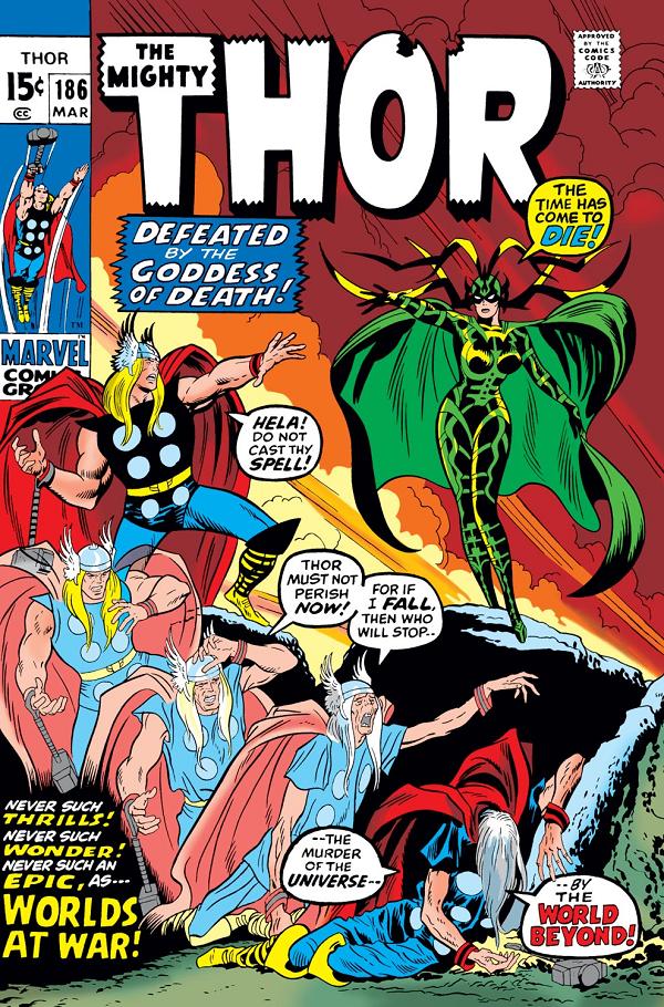 Thor #186  cover