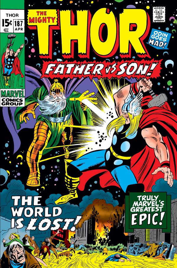 Thor #187  cover