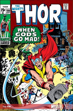 Thor #180 cover