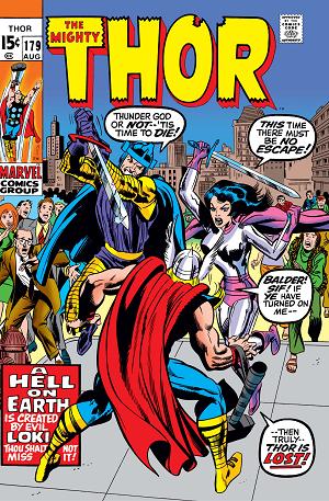 Thor #179 cover