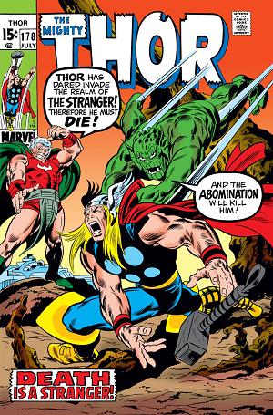Thor #178  cover