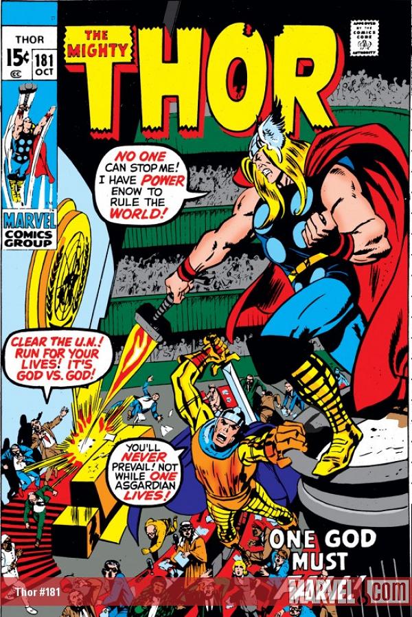 Thor #181  cover