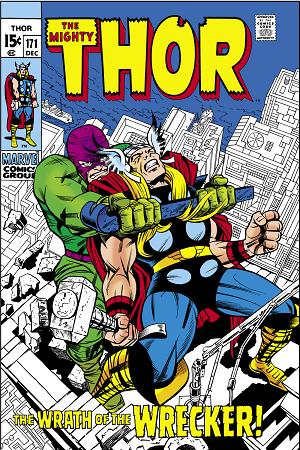 Thor #171 cover