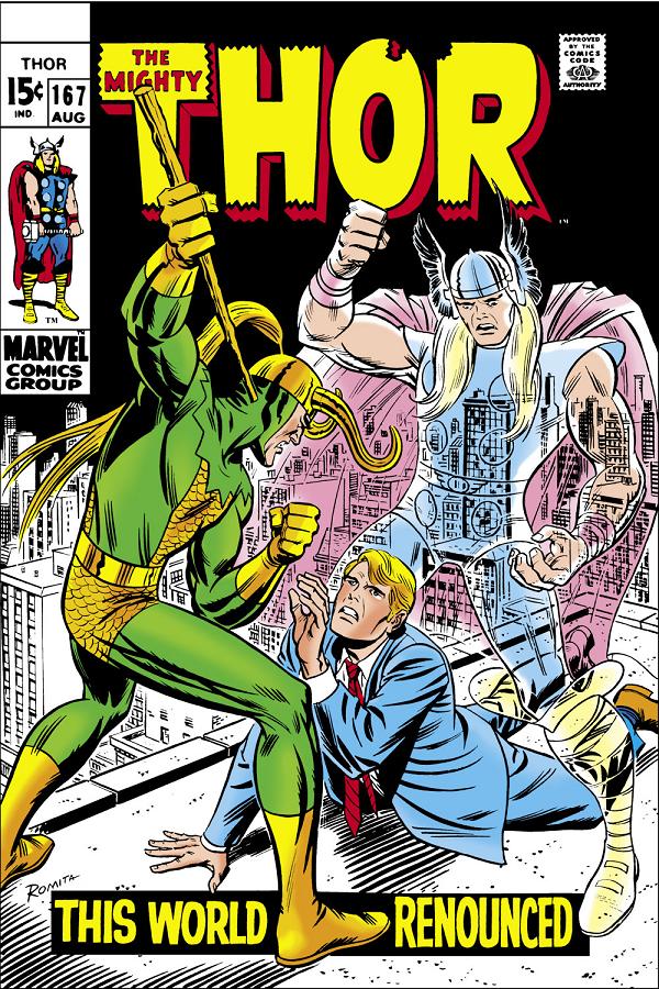 Thor #167  cover