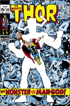 Thor #169 cover