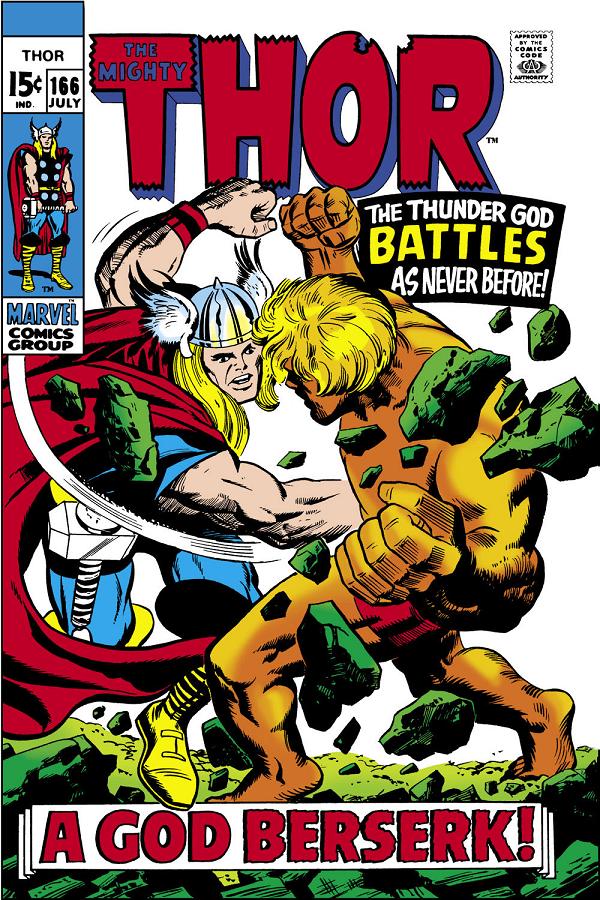 Thor #166  cover