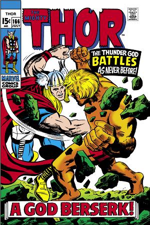 Thor #166 cover