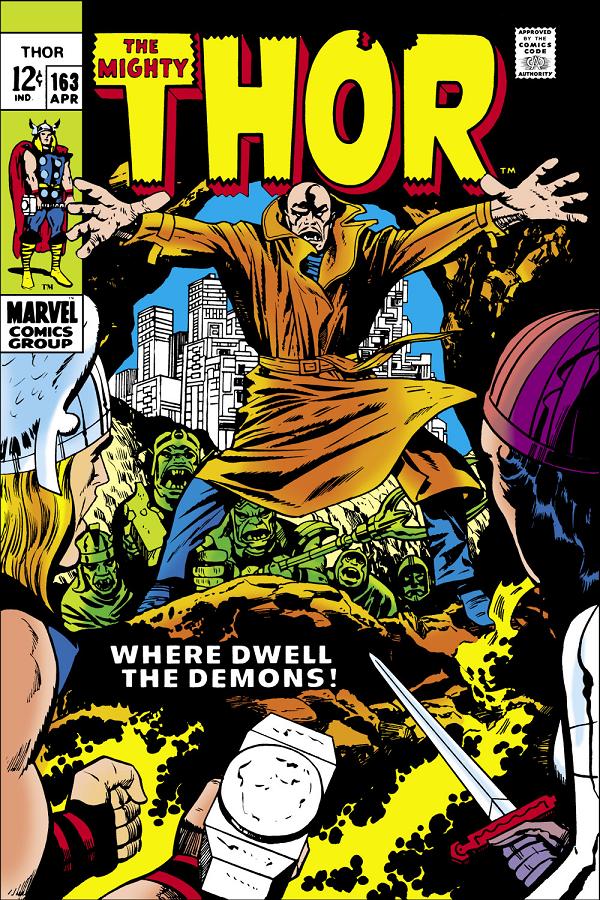 Thor #163  cover